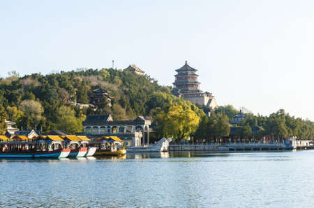 Scenery of Summer Palace, Beijingのeditorial素材