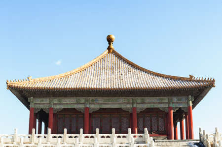 Buildings of Forbidden City, Beijingの写真素材