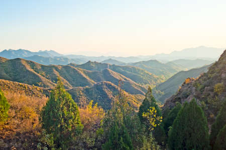 Landscape of mountainの写真素材
