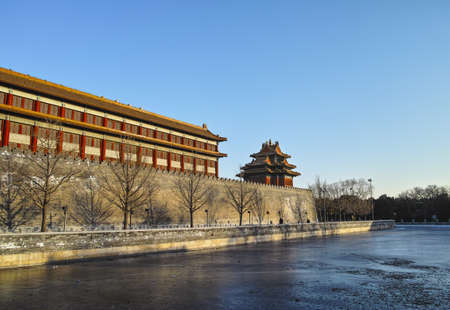 Taihe palace in Forbidden City, Beijing of Chinaのeditorial素材