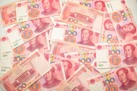 China renminbi 100 bank noteの写真素材