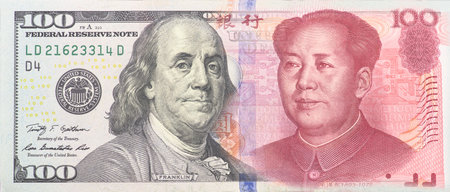 Combined Chinese and USA cash