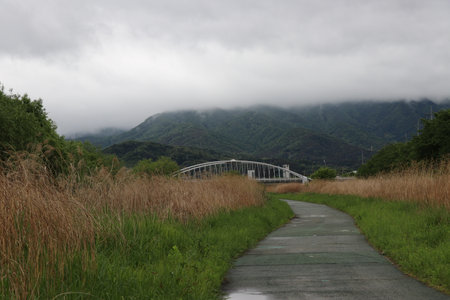 Samcheoncheon Stream Roadの写真素材
