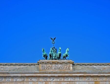 Brandenburger Gate, Berlin, Germanyのeditorial素材