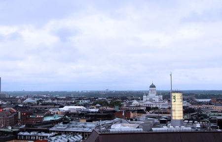 Helsinki Skylineのeditorial素材