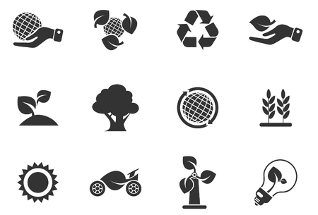 Ecology Iconsのイラスト素材