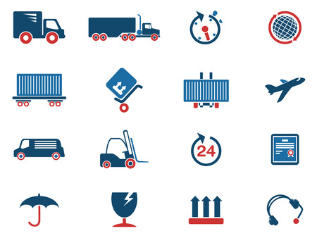 Cargo shipping symbolsのイラスト素材