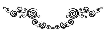 Vintage decorative calligraphic borders. Template signage, logos, labels, stickers, cards. Classic design elements for greeting cards, diplomas, certificates and awards. Graphic design page.のイラスト素材