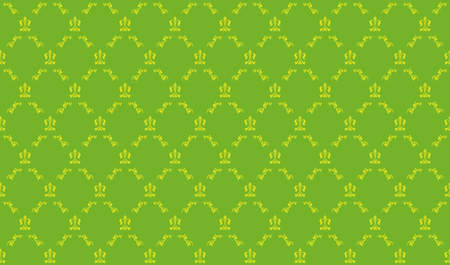 illustration of seamless floral background in vintage styleのイラスト素材