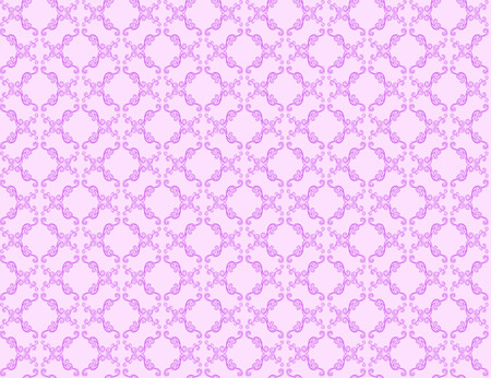 illustration of seamless floral background in vintage styleのイラスト素材