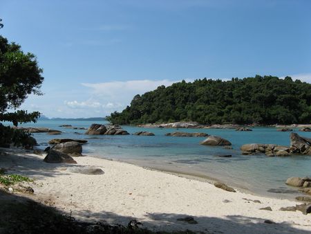 Island beachの写真素材