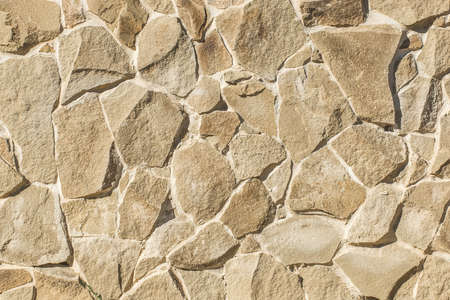 Stone tile old masonry wall texture background.の写真素材