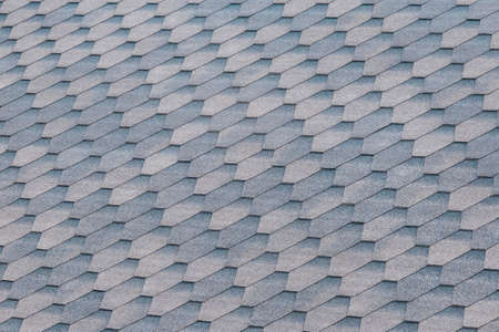 Roof tile geometric pattern, mosaic texture, square background.の写真素材