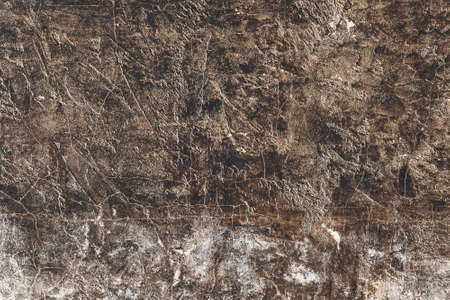 Dark wall texture grunge style abstract cracked pattern surface background.の写真素材
