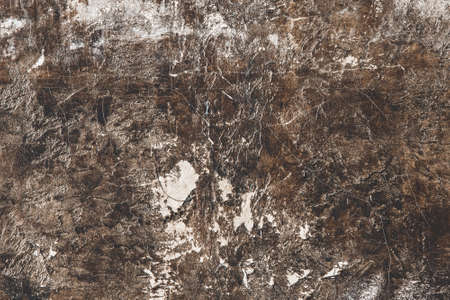 Old dark grunge abstract pattern surface wall texture background.の写真素材