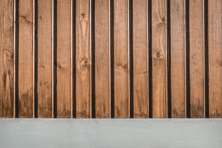 Brown wooden fence texture, natural wood background.