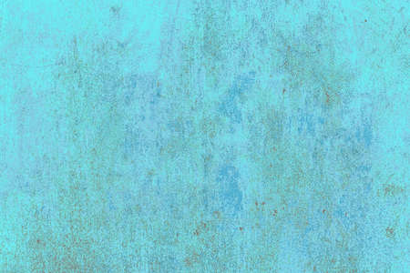 Old messy light blue background with abstract dirty wall pattern texture.の写真素材
