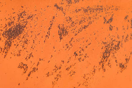 Old rusty metal texture with abstract pattern, iron corrosion background.の写真素材