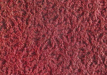 Red abstract fabric pattern, textile material texture cloth background.の写真素材