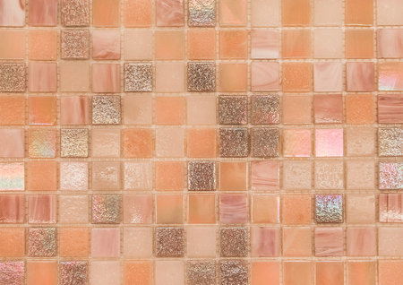 Colored ceramic abstract tile texture, mosaic background.