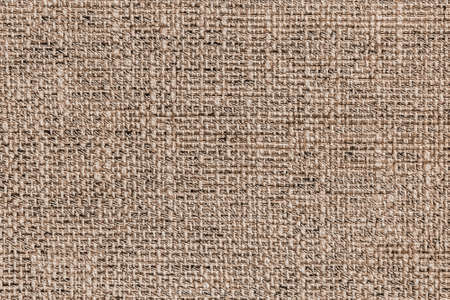 Light brown canvas texture, abstract fabric textile or pattern linen vintage wallpaper surface background.の写真素材