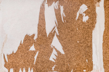 Old wallpaper texture, repair wall background, reconstruction in the house.