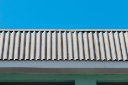 Roof made of slate material architecture of the house modern appearance of the coating.