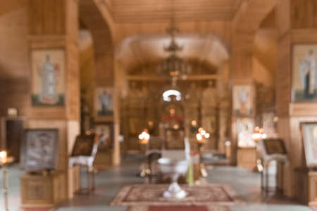 Blurred unsharp background of religious council church religion christening faith catholic.の写真素材