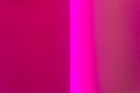 Pink Red Purple Color Abstract Wall Design Modern Interior Room Background.の写真素材