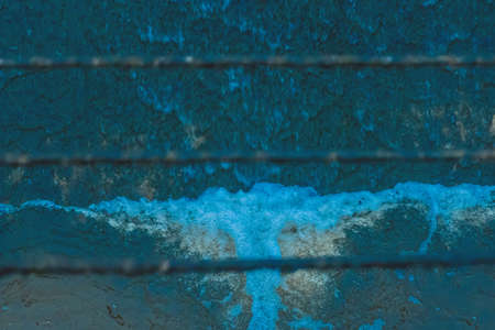 Dirty cold water filtration system industrial liquid filter, wastewater treatment.の写真素材