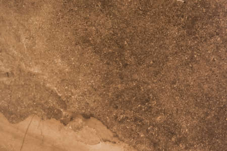 Brown stone floor tile texture abstract background orange pattern interior design surface.の写真素材
