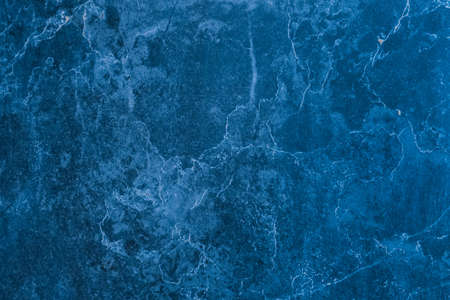 Marble Blue Floor Tile Texture Background Abstract Kitchen Pattern Bathroom Navy Design Grunge Ceramic Surface.の写真素材