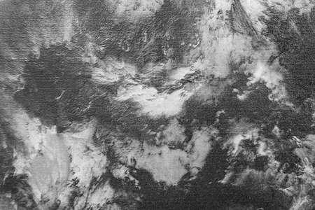 Abstract Monochrome Pattern Paint Background Texture Art Black And White Design.の写真素材