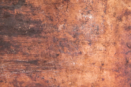 Rusty retro dirty old grunge scratched metal surface steel background damaged outdated texture obsolete shabby.の写真素材