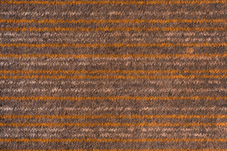 Carpet brown pattern lines striped abstract material fabric texture background.