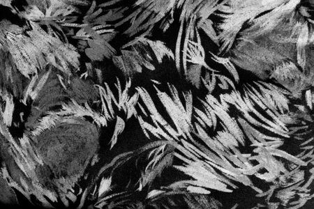 Abstract Old Vintage Pattern Fabric Color Black And White Gray Background Monochrome Texture.