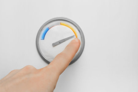 Temperature boiler thermometer control pressure gauge system water indicator.