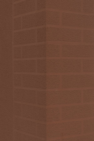 Angle Brown Column Element Detail Architecture Object Brick Abstract Pattern Exterior.の写真素材