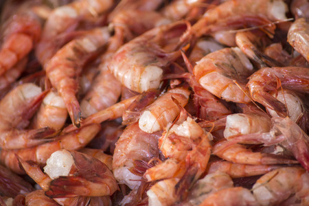 shrimp seafoodの写真素材
