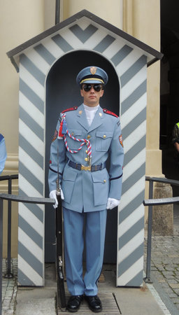 Prague Castle - 2 April 2014 - Changing guard