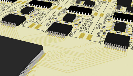 Making PCB is one of the stages of manufacture of the device