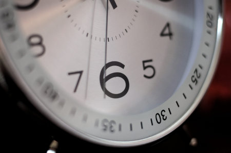 Time Clock Ticking. second hand
