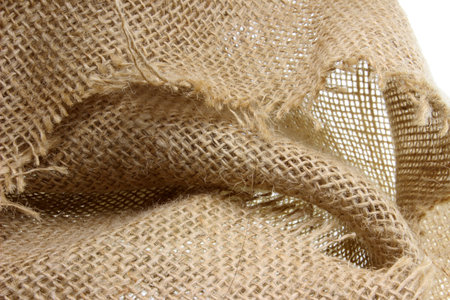 close up burlap texture background