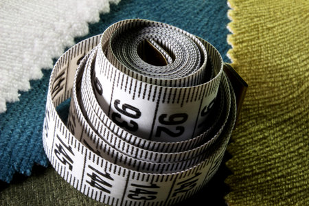 sewing accessories on a background