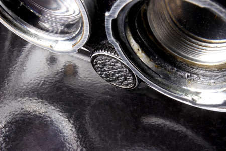 old antique camera detailの写真素材