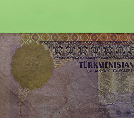 close-up banknote detail on a backgroundの写真素材