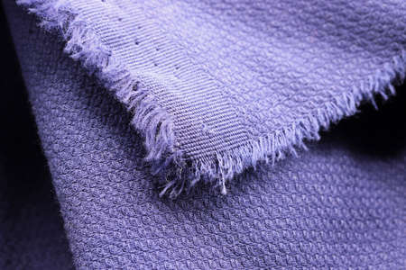 close-up colored fabric texture backgroundの写真素材