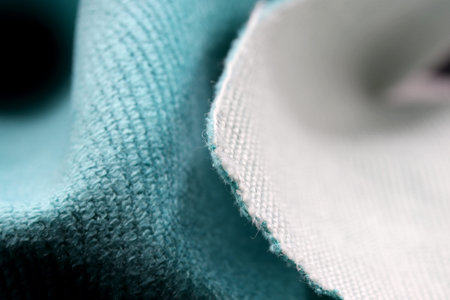 close-up colored fabric texture background