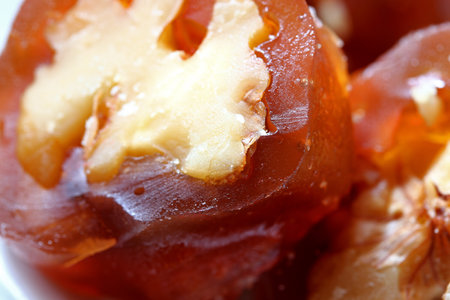 dried fruit pulp with walnutsの写真素材