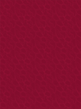Seamless pattern with red hearts on a red background. Vector illustrationのイラスト素材